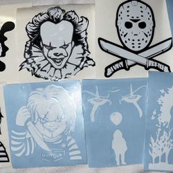 Halloween decals