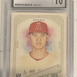 2018 Topps Allen & Ginter #100 Shohei Ohtani CSG 10