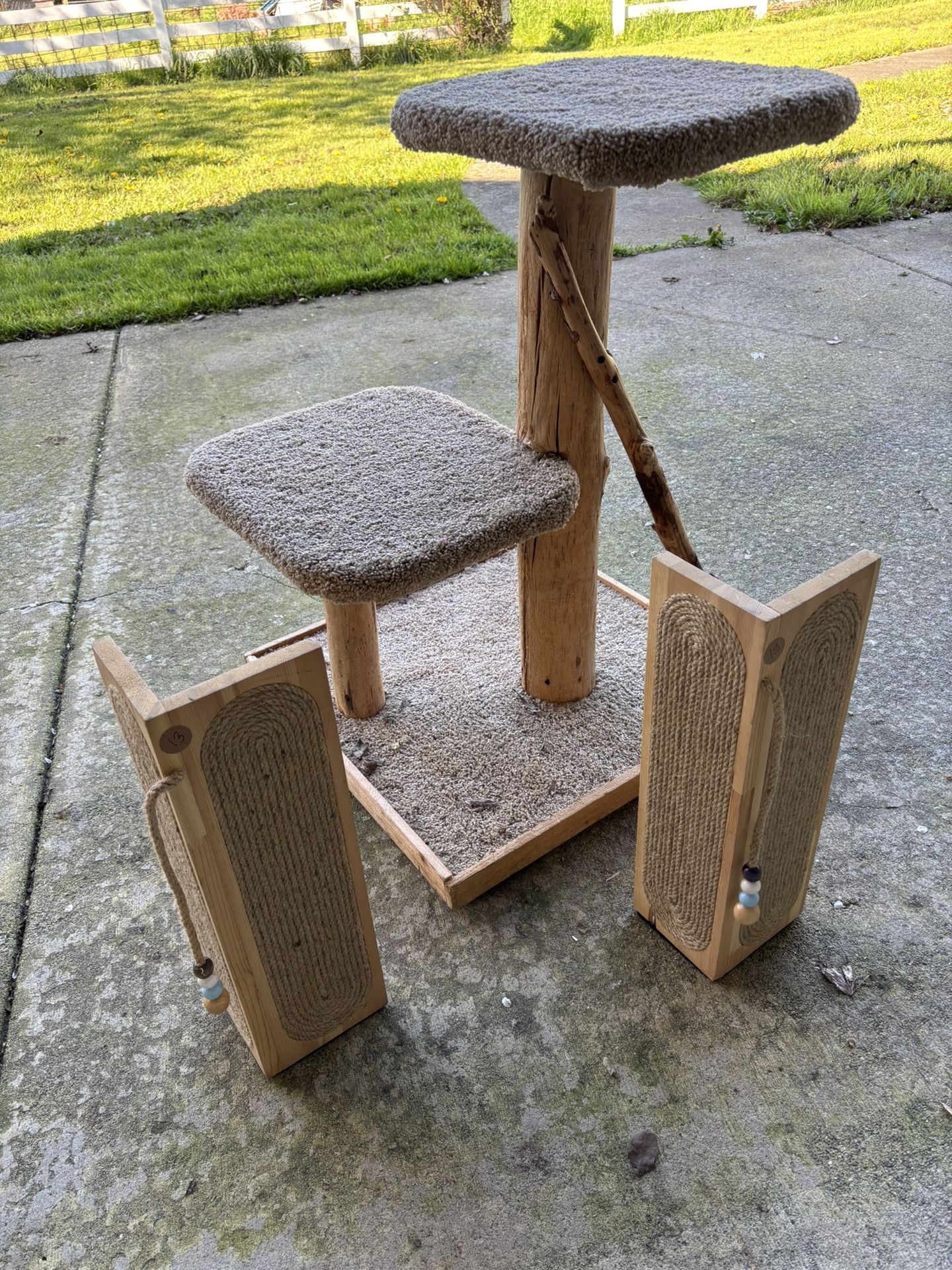 Cat Tower And Furniture Corner Protector/scratch Post