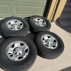 2018 Tacoma Steel Wheels/tires/TPMS