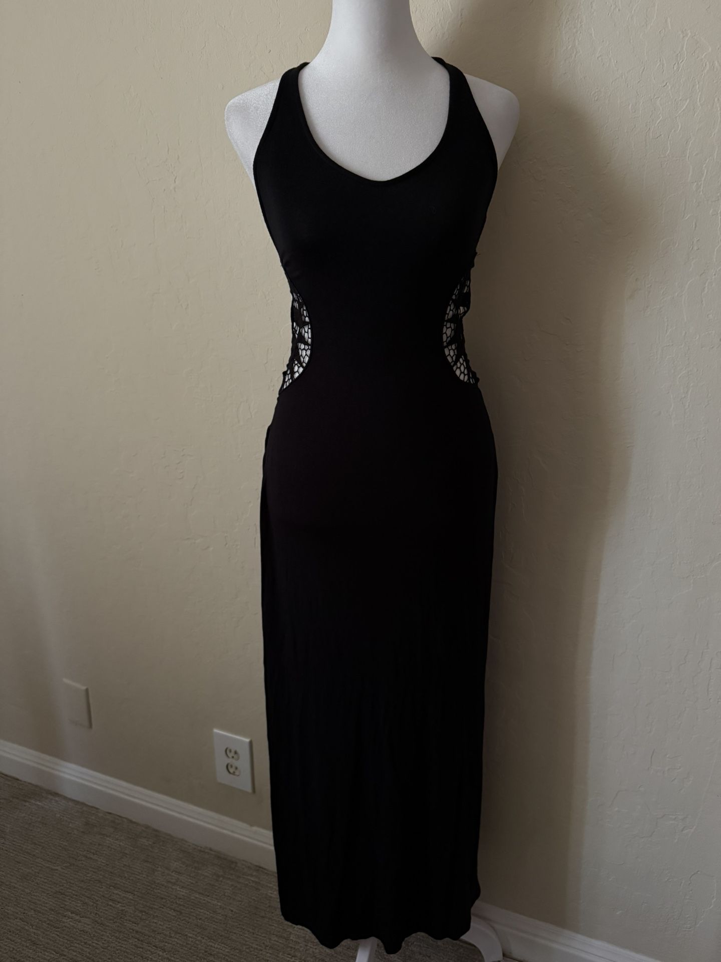 Urban outfitters black maxi dress