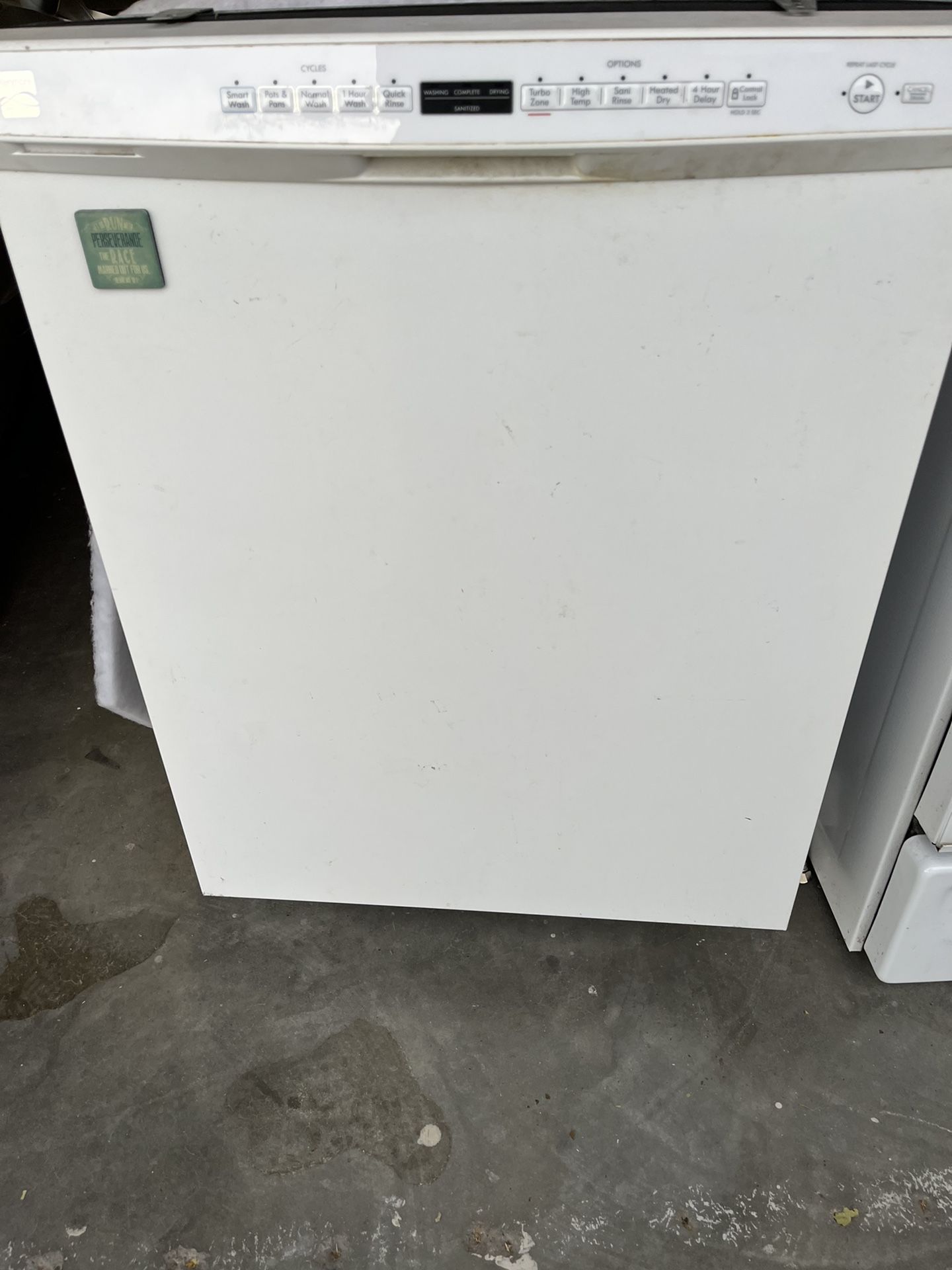 Kenmore 2025 dishwasher white