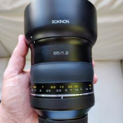 Samyang XP 85mm f/1.2 Manual Lens for Canon