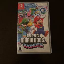 Super Mario Wonder Nintendo Switch 