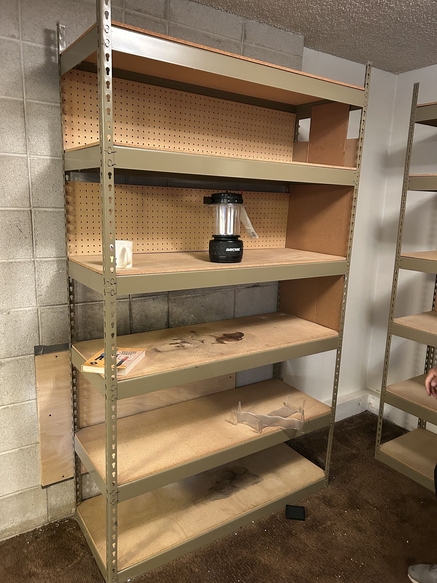 Gorilla-type garage shelving