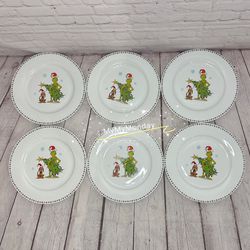 The Grinch Dinner Plate Set Of 6