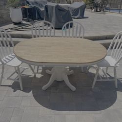 Dining Table And Chairs 