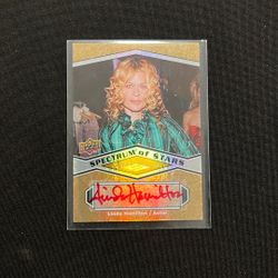 2009 Upper Deck Spectrum Of Stars Linda Hamilton 