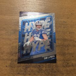 2024 PRIZM SAM LAPORTA HYPE CARD