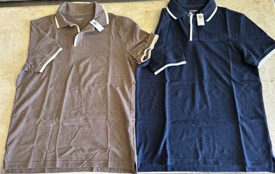 Lot of 2 brand new Old Navy Polo Golf Shirts Men M Medium