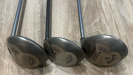 Golf Clubs - Callaway Big Bertha War Bird Fairway Woods – 3W & 5W – RH Steel Shafts
