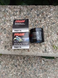 2015 Indain Scout Fram Oil Filter