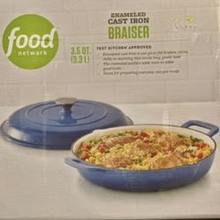 Enameled cast iron Braiser