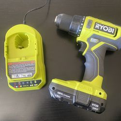 MUST GO!! ONE+ 18V Cordless 1/2 in. Drill/Driver Kit with (1) 1.5 Ah Battery and Charger $40 $40 $40