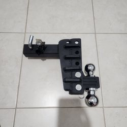 Dual Ball Adjustable Trailer Hitch 2 Inch And 2.5 Inch