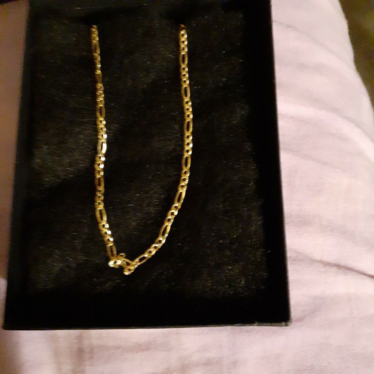 20 In Solid Gold Chain