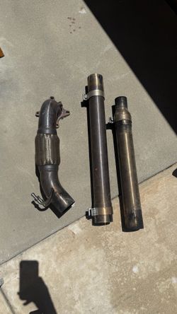 Downpipe 2013 VW GTI CTS Turbo cat-less