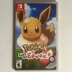 Nintendo Switch Pokémon Let’s Go Eevee