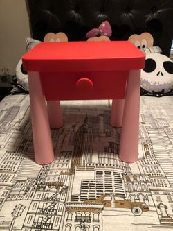 Small IKEA Table And Stool