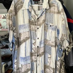 3xl Hawaiian Shirt 100% Rayon Beach Summer Shirt Xxxl