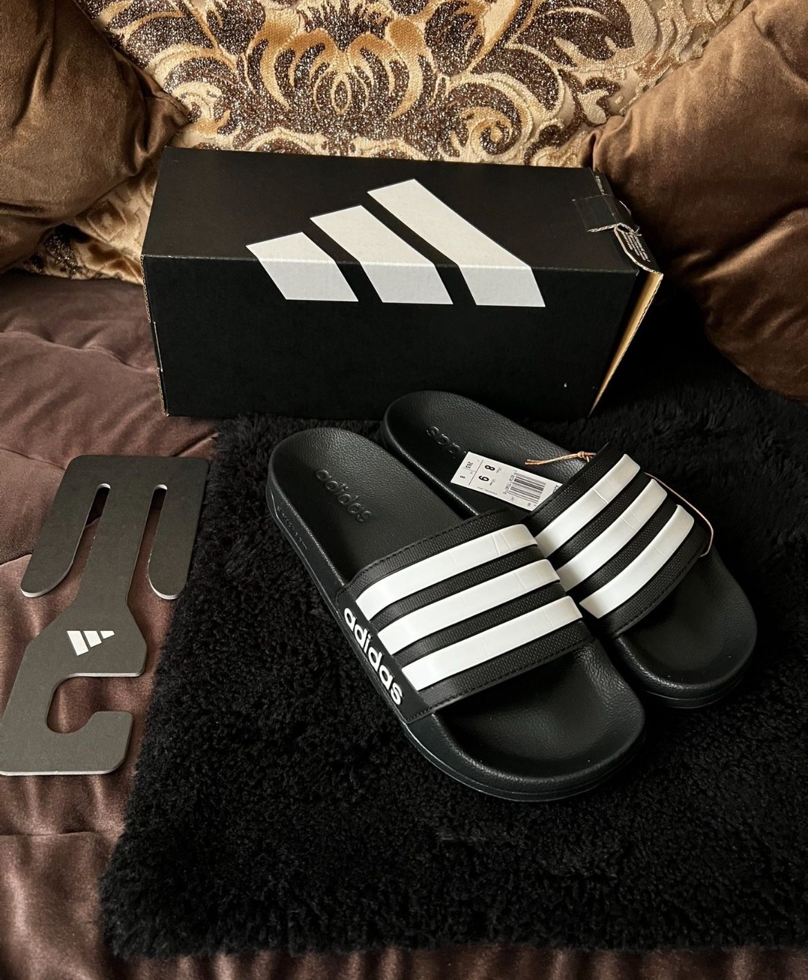 New Adidas Adilette size 8 men 9 women 