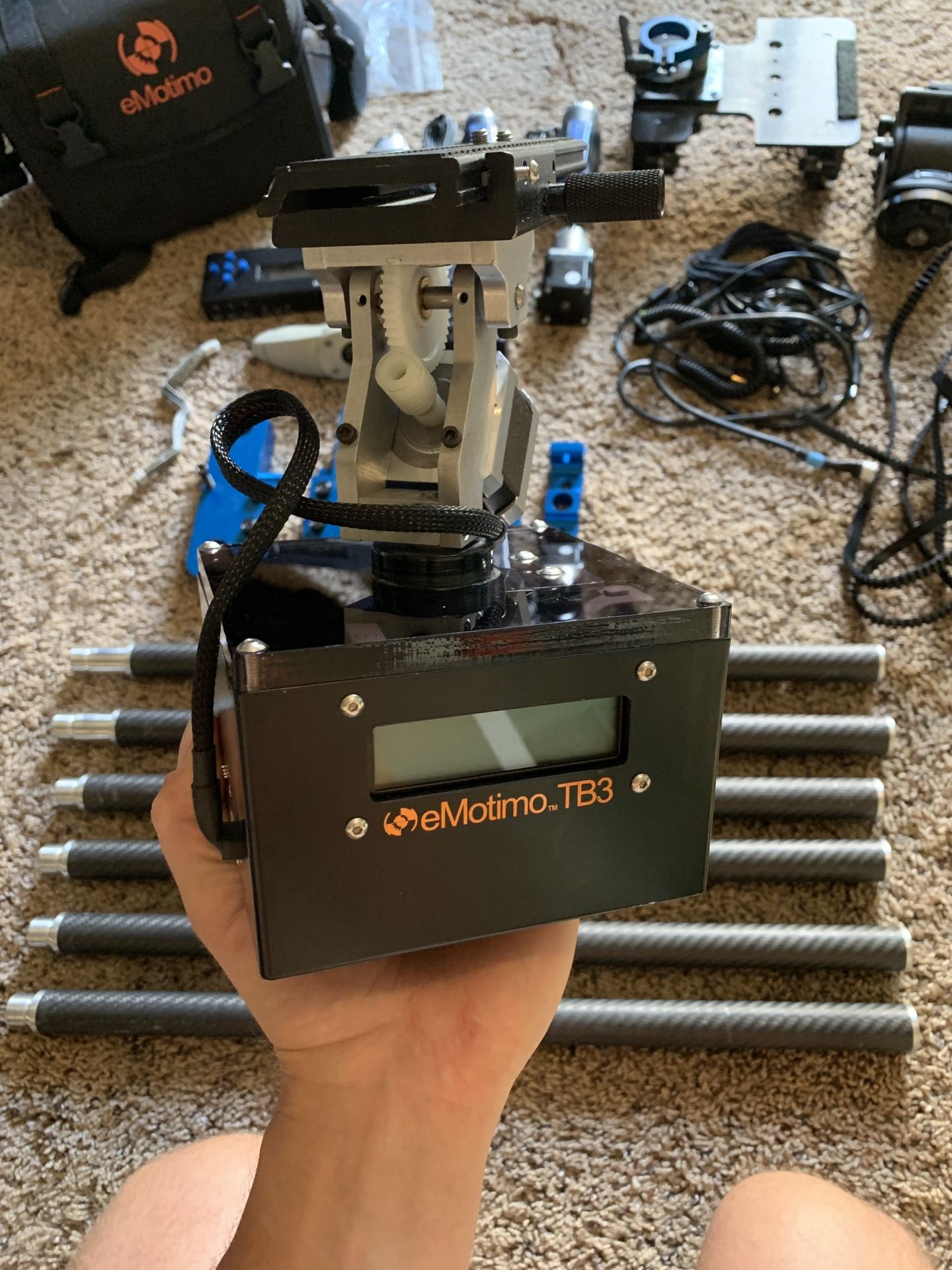 eMotimo TB3 bundle with Dynamic Perception carbon 5’ slider