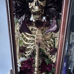 Skeleton Curio Cabinet