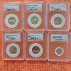 2006 SILVER PR 70 STATE QUARTER  SET & DIME