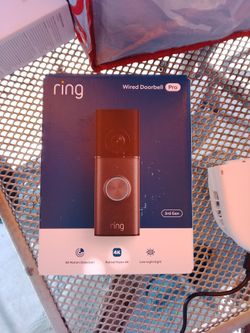 Ring doorbell pro 3rd Gen