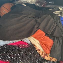 Bag Full Of New Clothes And Prom Dresses 