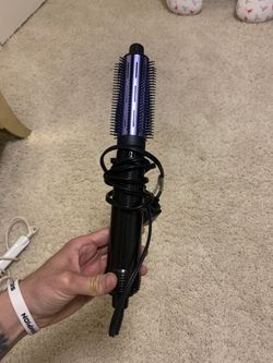 Curling iron hair dryer