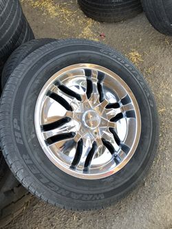 20” ford and Chevy 6 lug