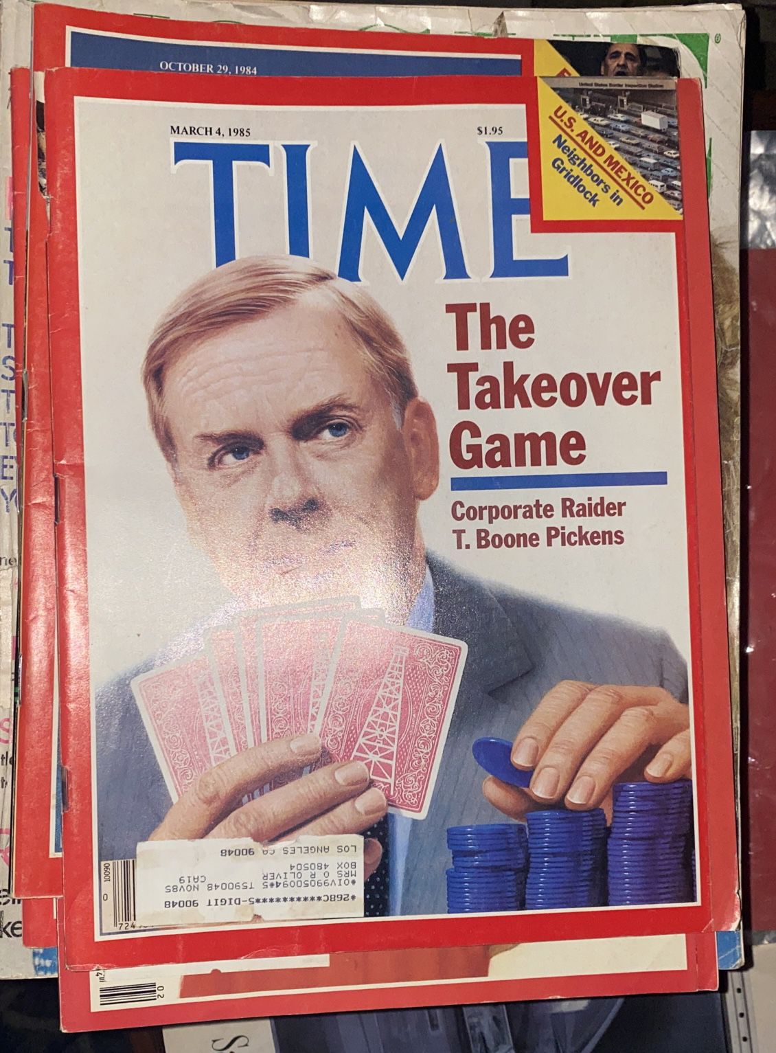 VINTAGE MAGAZINES Time March 4, 1985