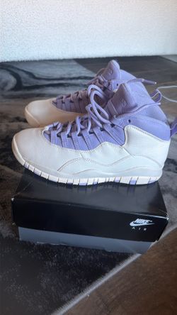 Jordan 10 retro (hydrangeas)