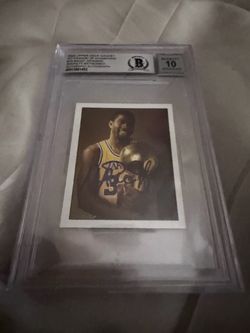 Magic Johnson Autograph - Encapsulated and the autograph graded 10 of 10!!