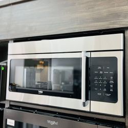 Beko 1.6 cu. ft. Stainless Steel Over the Range Microwave-MWOTRSS 1PD