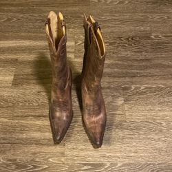 Botas Cafés De Piel 8.5