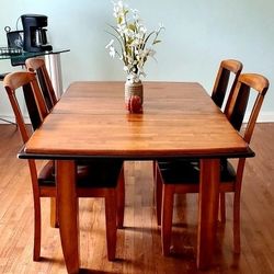 Wooden Dining Table Set!