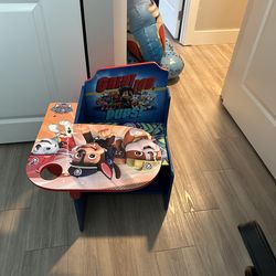 Toddler table and chair