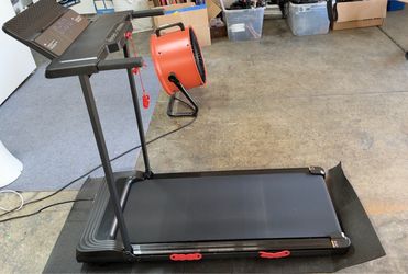 Walking Pad Treadmill w/ Handle Bar, 3.5HP, Mat Included