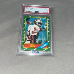 1986 Topps #161 Jerry Rice PSA EX5