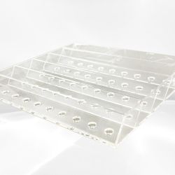 45 Holes Acrylic Holder Popsicle Display Tray PDT45
