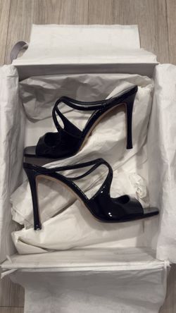Jimmy Choo Anise 95 Black Patent Leather Pump