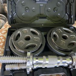 Dumbbell Set And Case