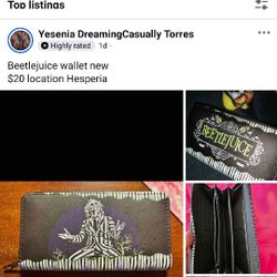 Beetlejuice Wallet