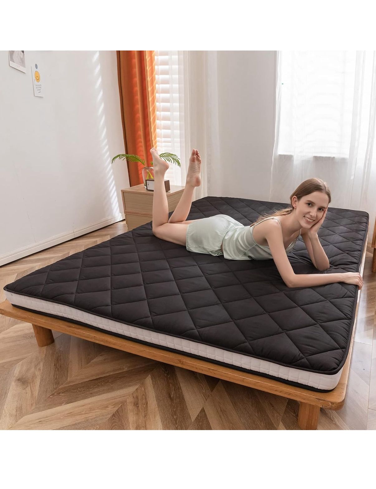 MAXYOYO Japanese Floor Futon Mattress King Size