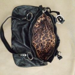 Large leather handbag 