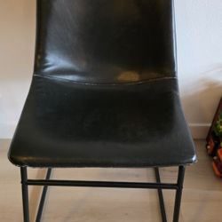10 Faux Leather Dining Chairs $80 OBO 