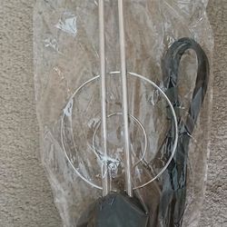 ANTENNA 60-915273 TOPZONE Universal Rabbit Ear UHF/VHF Color Antenna-3ft