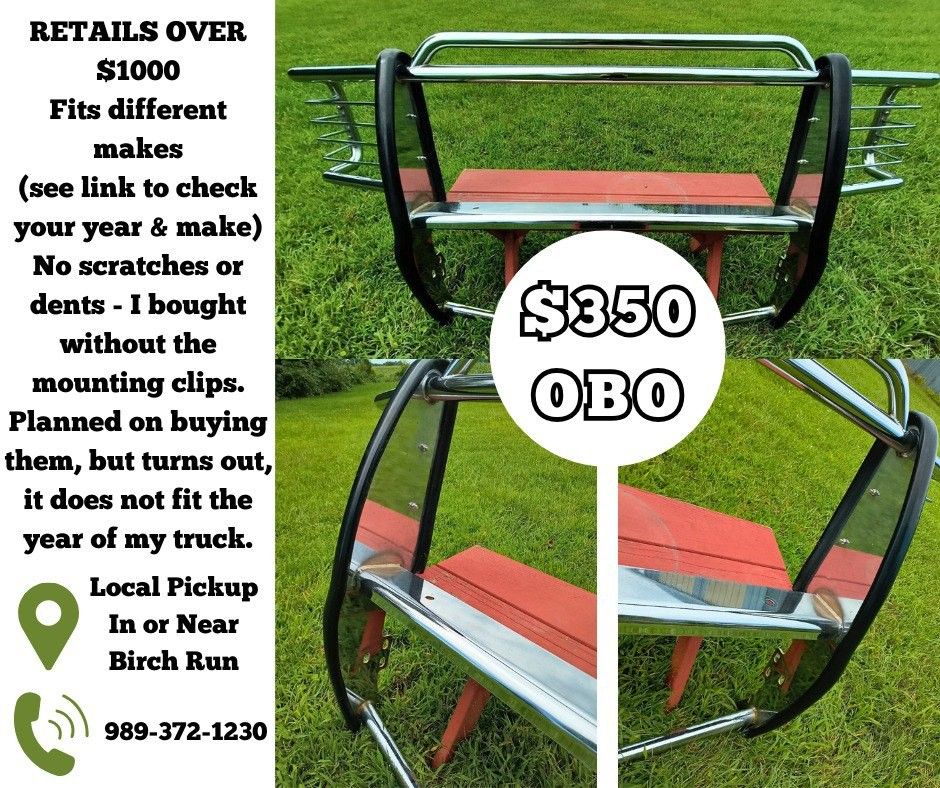 Brush Guarde - Fits Different Makes/Models - Missing Mounting Brackets